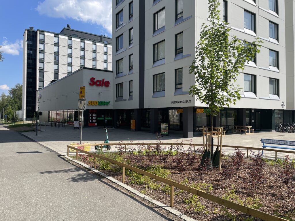 Kortepohjan Sale ja Subway.